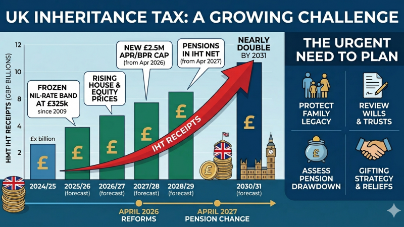 UK Treasury Forecast: The IHT “Perfect Storm”