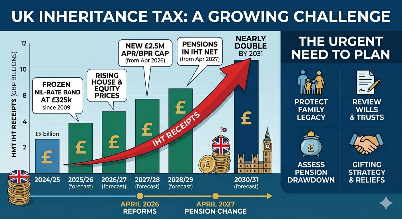 Read more about the article UK Treasury Forecast: The IHT “Perfect Storm”
