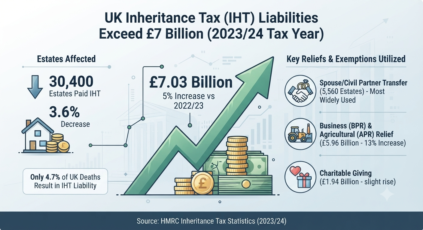 Read more about the article UK Inheritance Tax Liabilities Exceed £7 Billion for the First Time